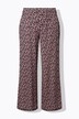 Pantalon en jersey imprimé, jambe large et taille élastique