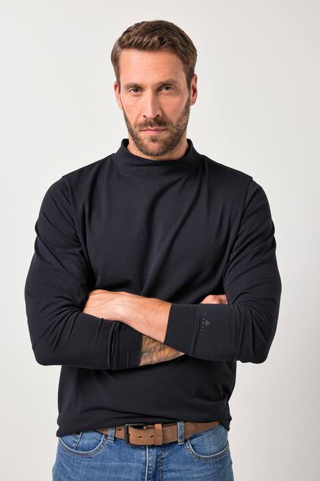 JP AWARE Basic-Langarmshirt, FLEXNAMIC®, GOTS zertifizierte Biobaumwolle, bis 8 XL