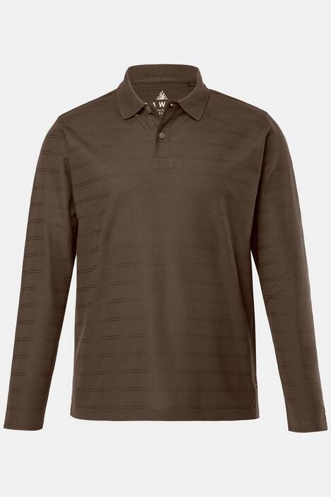 Polo à manches longues JP AWARE, coton bio certifié OCS - jusqu'au 8 XL