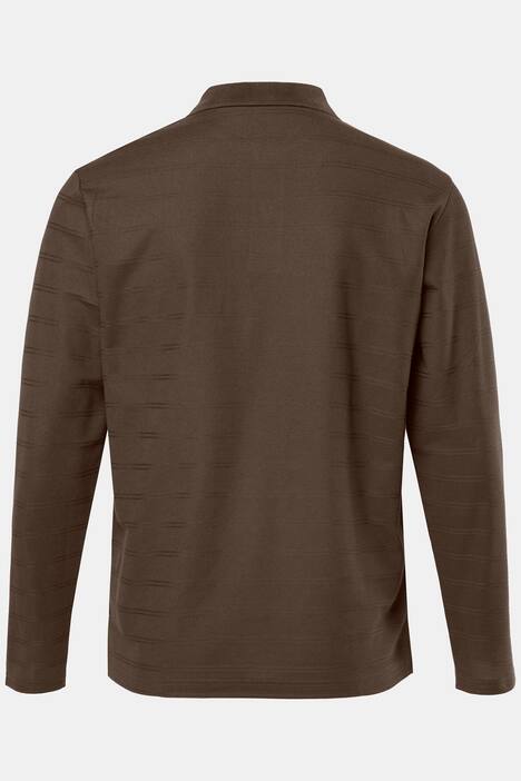 Polo à manches longues JP AWARE, coton bio certifié OCS - jusqu'au 8 XL