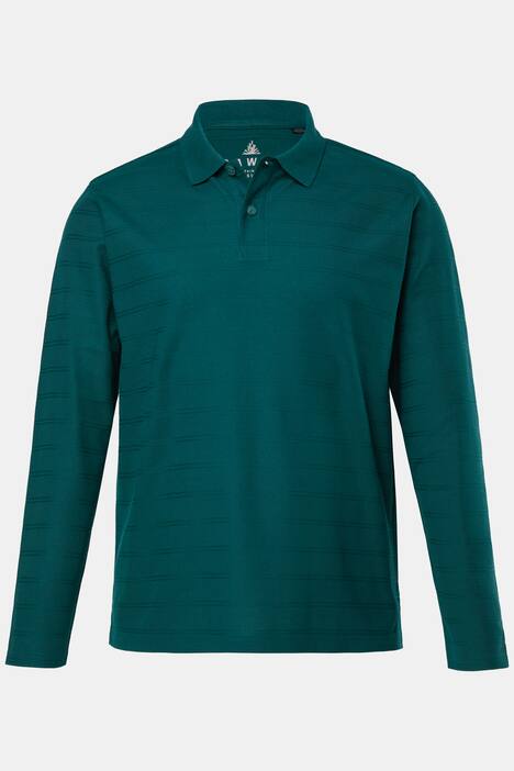 JP AWARE Langarm-Poloshirt, mit Biobaumwolle, OCS-zertifiziert, bis 8 XL