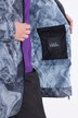 Veste de pluie imperméable, capuche et fermeture zippée de chaque côté, coupe évasée