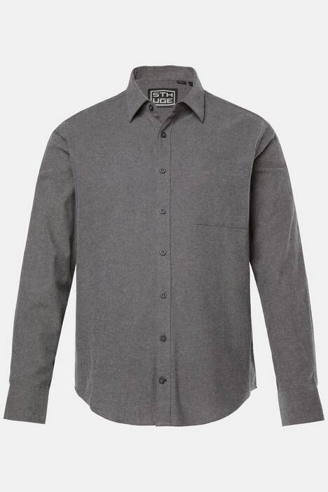 STHUGE Flanellhemd, Langarm, Modern Fit, bis 8 XL