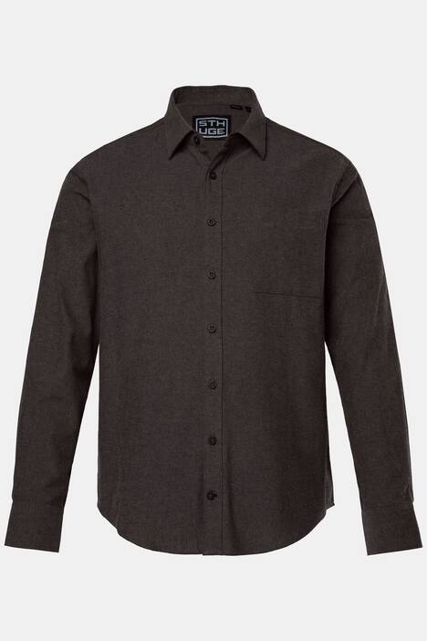 STHUGE Flanellhemd, Langarm, Modern Fit, bis 8 XL