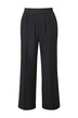Kalhoty, rovné široké nohavice, postranní pruhy