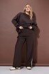 Pantalon, coupe Straight Wide Legs. Bandes fantaisies sur les côtés
