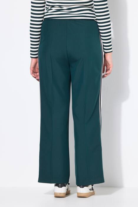 Hose, Straight Wide Legs, Seitenstreifen