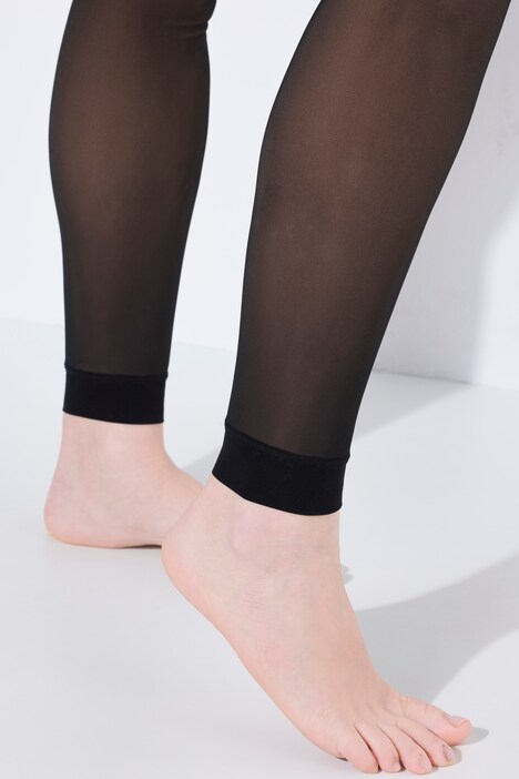 Legging thermique, taille bien large, intérieur en polaire