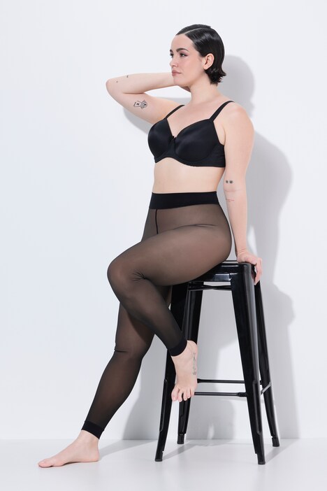Legging thermique, taille bien large, intérieur en polaire