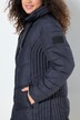 Veste matelassée HYPRAR avec col montant, en tissu déperlant