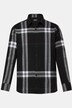 Men+ flanellen geruit overhemd, lange mouw, kentkraag, comfort fit, tot 8XL