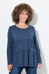 Shirt, volants, A-lijn, ronde hals, lange mouwen
