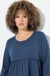 Shirt, volants, A-lijn, ronde hals, lange mouwen