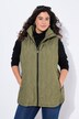HYPRAR bodywarmer met gelaserd stiksel, waterafstotend, capuchon