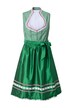 Dirndl, šněrování, srdcový výstřih, bez rukávů