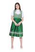 Dirndl, šněrování, srdcový výstřih, bez rukávů