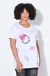 T-shirt coupe Regular Fit, motif 3D et coutures fluo