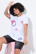 T-shirt coupe Regular Fit, motif 3D et coutures fluo