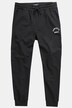 Men+ joggingbukser, print, moderne pasform, elastisk linning, 4 lommer, op til 8 XL