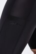 Leggingshorts, elastisk linning, net-lomme, genanvendt materiale