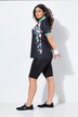 Leggingshorts, elastisk linning, net-lomme, genanvendt materiale