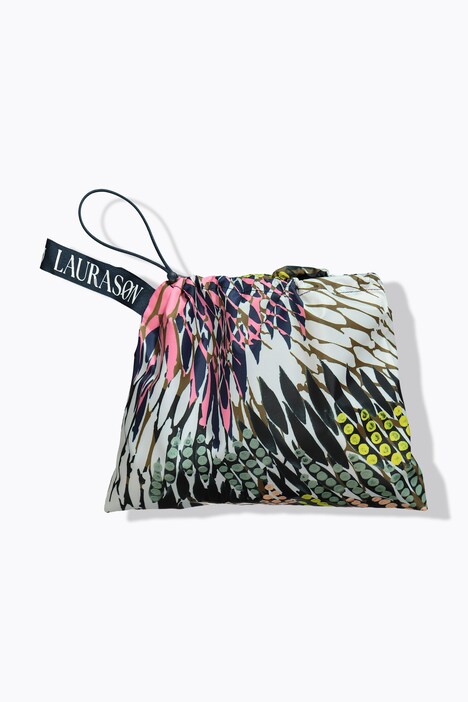 Functionele regencape, unisex, print, capuchon