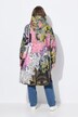 Poncho imperméable unisexe à capuche avec imprimé