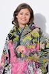 Poncho imperméable unisexe à capuche avec imprimé