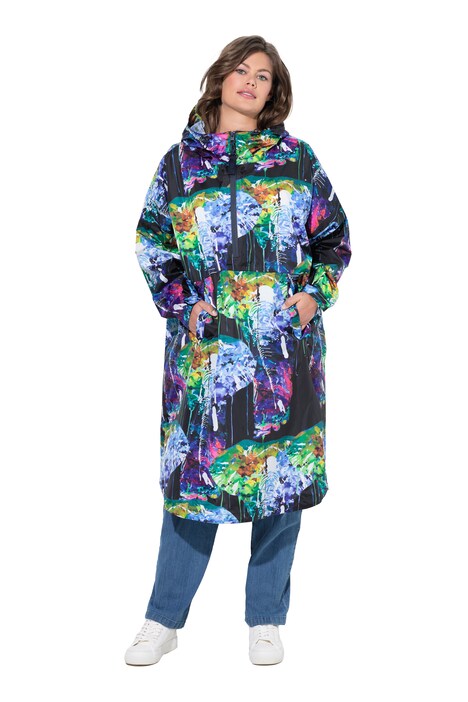 Pláštěnka, funkční, unisex, potisk, kapuce