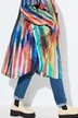 Functionele regencape, unisex, print, capuchon