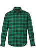 Kostkovaná košile JP1880, dlouhé rukávy, Kent límeček, Modern střih, do 8XL