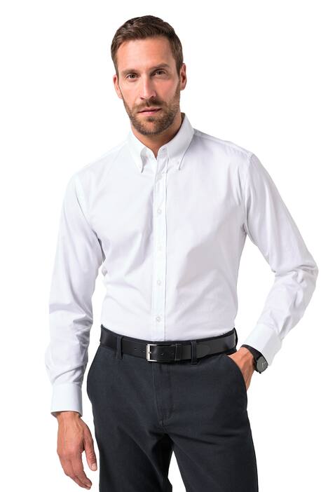 Košile JP1880, FLEXNAMIC®, lílmeček s knoflíky, Modern Basic střih, do 7XL
