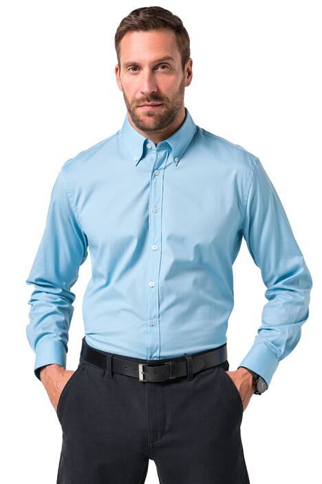 Košile JP1880, FLEXNAMIC®, lílmeček s knoflíky, Modern Basic střih, do 7XL