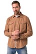 Manšestrová košile JP1880, dlouhé rukávy, Kent límeček, Modern střih, do 7XL