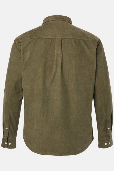 JP1880 Cordhemd, Langarm, Buttondown-Kragen, Modern Fit, bis 7 XL