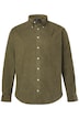 Manšestrová košile JP1880, dlouhé rukávy, límeček s knoflíky, Modern střih, do 7XL