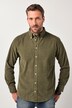 JP1880 Cordhemd, Langarm, Buttondown-Kragen, Modern Fit, bis 7 XL