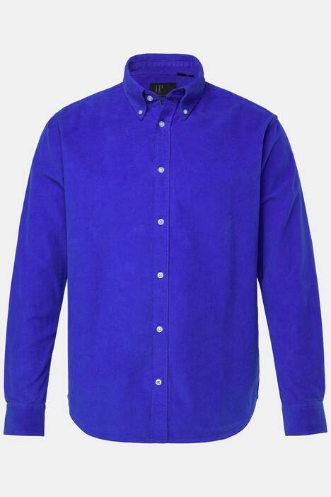 JP1880 Cordhemd, Langarm, Buttondown-Kragen, Modern Fit, bis 7 XL