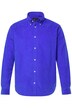 Manšestrová košile JP1880, dlouhé rukávy, límeček s knoflíky, Modern střih, do 7XL