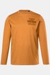 JP1880 Langarmshirt, Brustprint, Rundhals, bis 8 XL