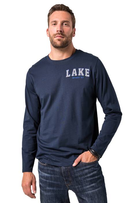 Tričko JP1880, dlouhé rukávy, nášivka na hrudi, kulatý výstřih, do 8XL