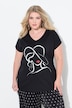 T-shirt motif femmes, coupe confortable