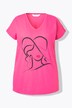 T-shirt motif femmes, coupe confortable