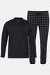 JP1880 pyjamas, hjemmeklær, todelt, rutete bukser, opptil 8 XL