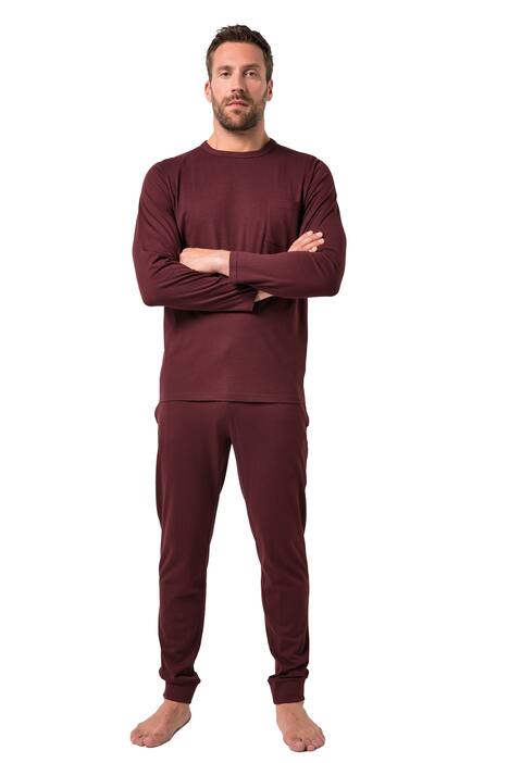 Pyžamo JP1880, kolekce domácího oblečení, dvojdílné, náprsní kapsa, do 8XL