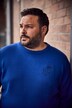 Men+ genser, bomull, broderi, opptil 8 XL