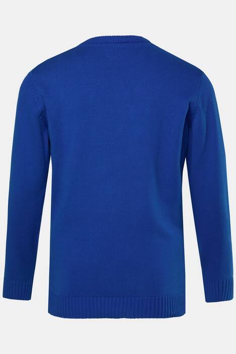 Men+ trøje, bomuld, broderi, op til str. 8XL