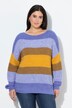 Pull oversized, avec dégradé de couleurs - col rond et manches longues