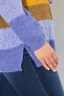 Pull oversized, avec dégradé de couleurs - col rond et manches longues