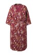 Župan, kašmírový vzor, kimono střih, 3/4 rukávy, biobavlna